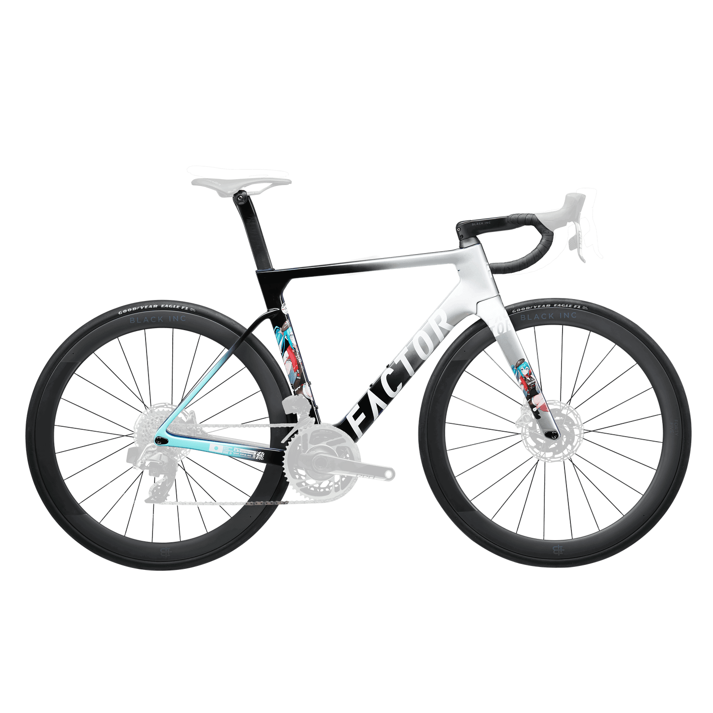 Team UKYO Miku Edition - OSTRO VAM Premium Package w/ Wheels - Miku Edition