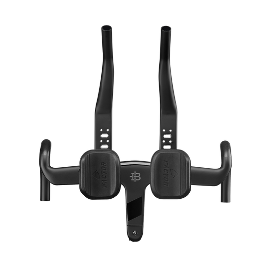 Black Inc Integrated Aero Barstem with Extensions - Builder